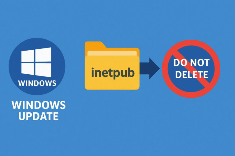 Microsoft Tạo Thư Mục Rỗng Inetpub Sau Bản Vá Bảo Mật Windows Mới – đừng Xóa Nó! Featured