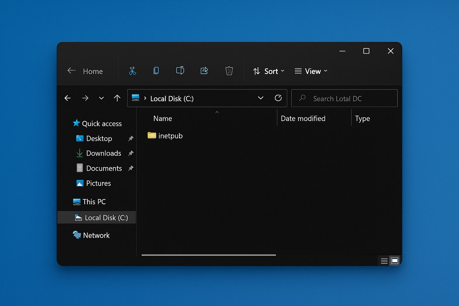Microsoft Tạo Thư Mục Rỗng Inetpub Sau Bản Vá Bảo Mật Windows Mới – đừng Xóa Nó!