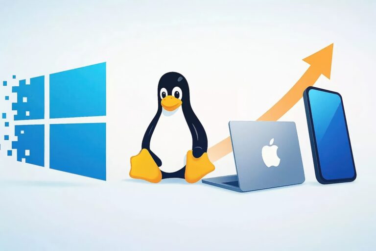 Linux vượt mốc 5% thị phần máy tính để bàn tại Mỹ - Bước ngoặt cho hệ điều hành mã nguồn mở