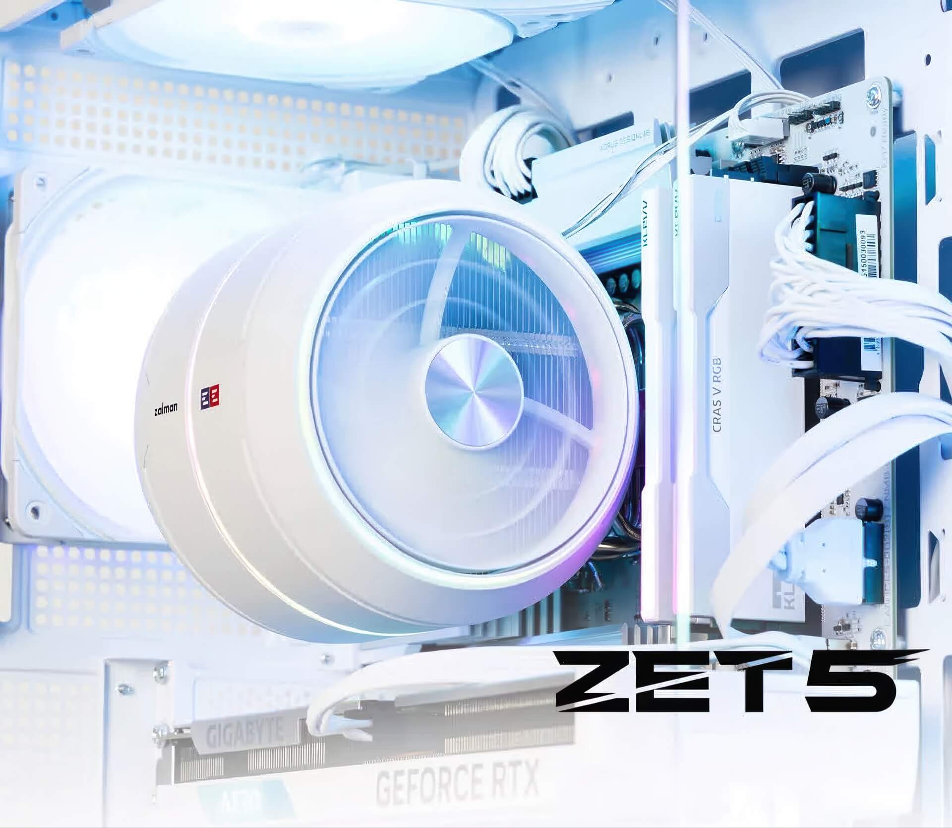 Zalman Zet 5 Tản Nhiệt Cpu Phong Cách động Cơ Phản Lực Chính Thức Ra Mắt