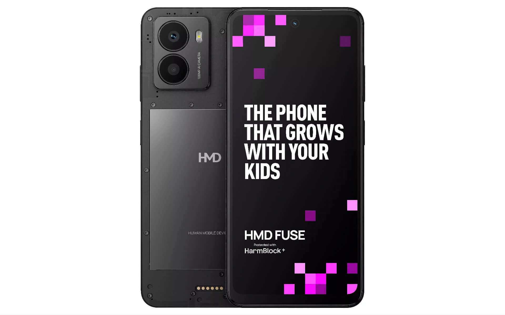 HMD Fuse - Smartphone mới dành cho trẻ, chặn triệt để nội dung người lớn