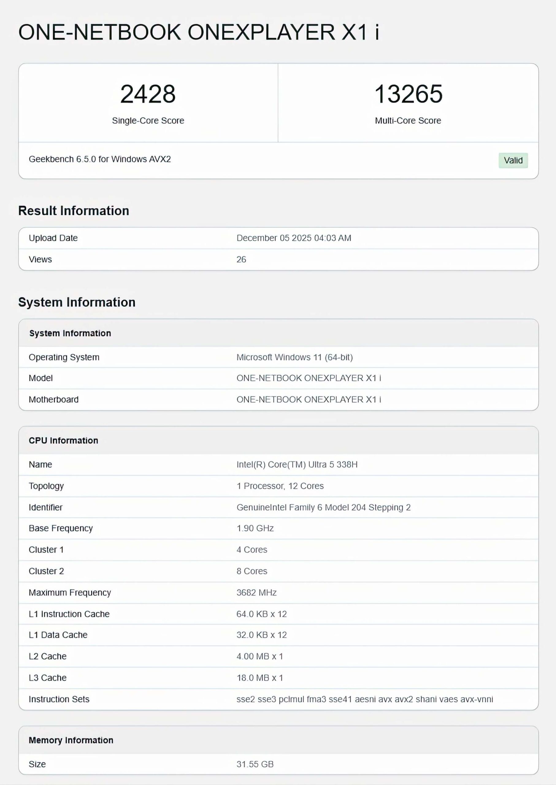 Onexplayer X1 Lộ Diện Với Sức Mạnh Từ Intel Panther Lake 01