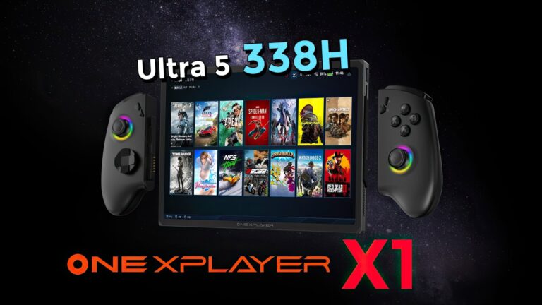 OneXPlayer X1 lộ diện với sức mạnh từ Intel Panther Lake