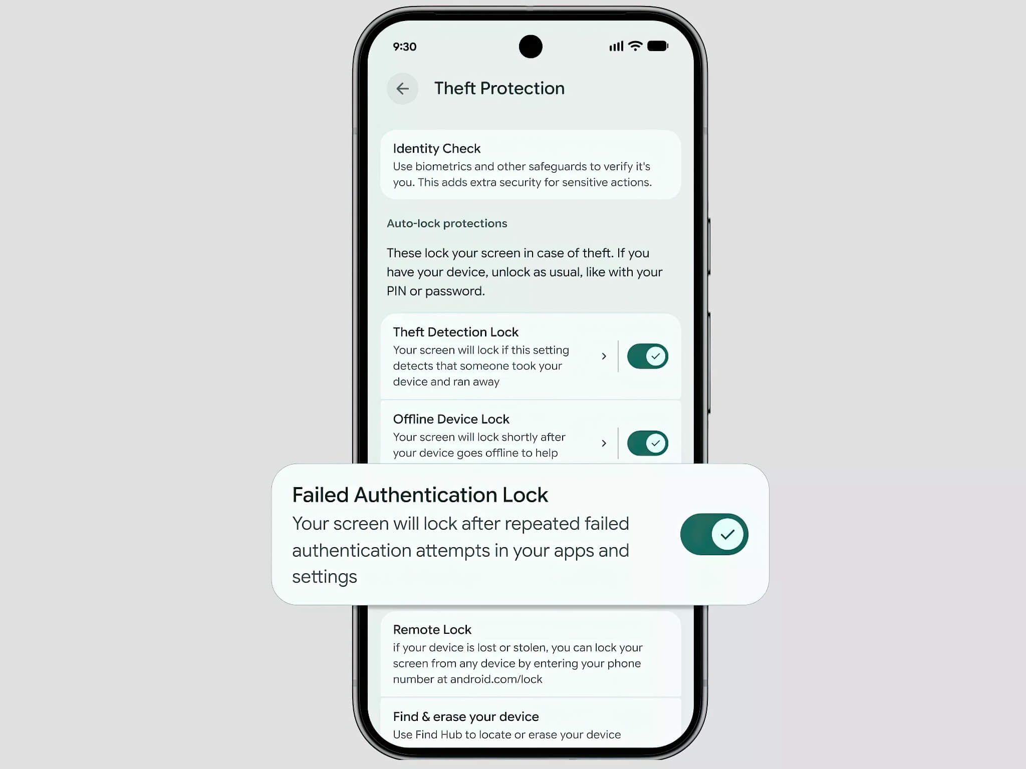 Điện thoại Android ngày càng thông minh hơn trong phát hiện trộm cắp