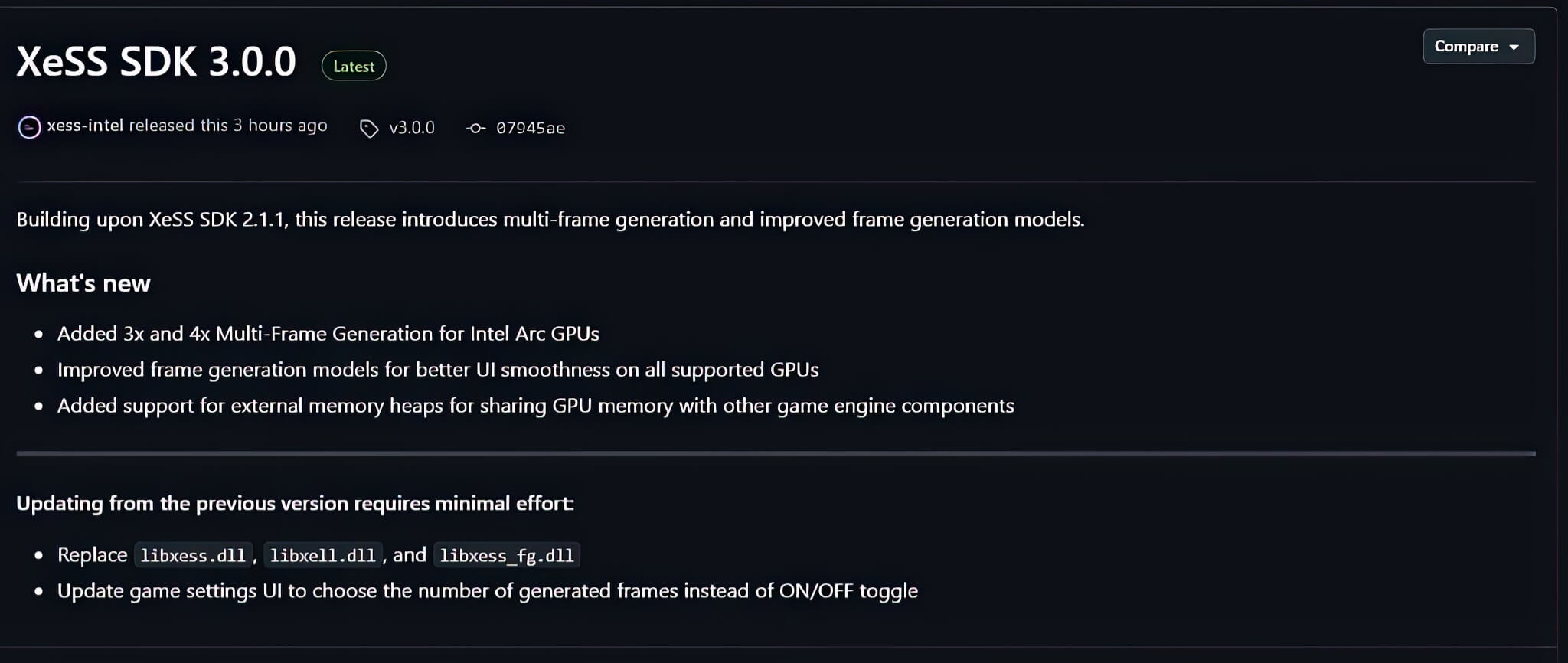 Intel ra mắt XeSS 3 SDK: Công nghệ tăng tốc game nhưng vẫn kín cổng