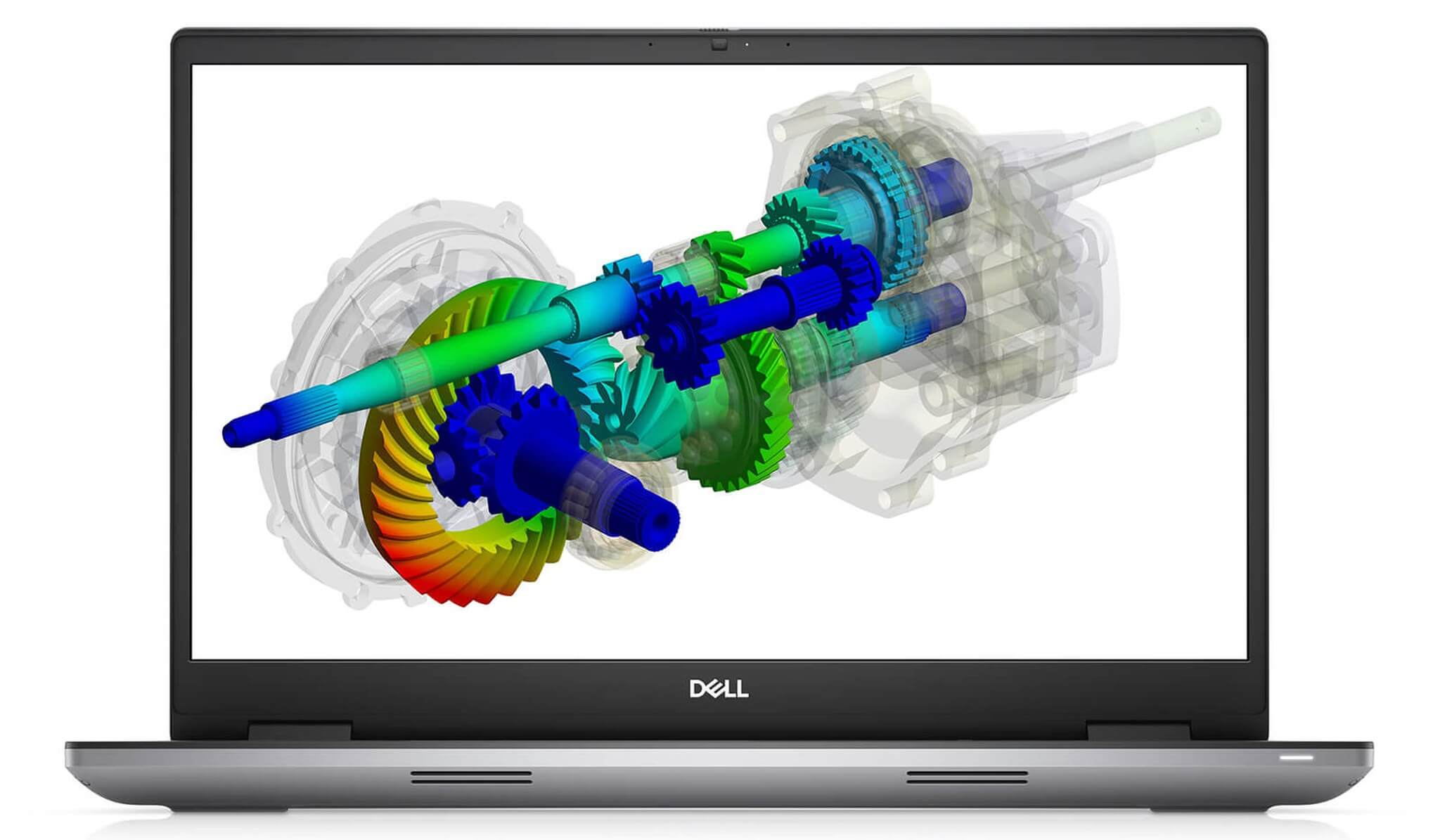 DELL Precision 7770 (2022) - Workstation 17 inch - màn hình hiển thị mô phỏng kỹ thuật đồ họa 3D