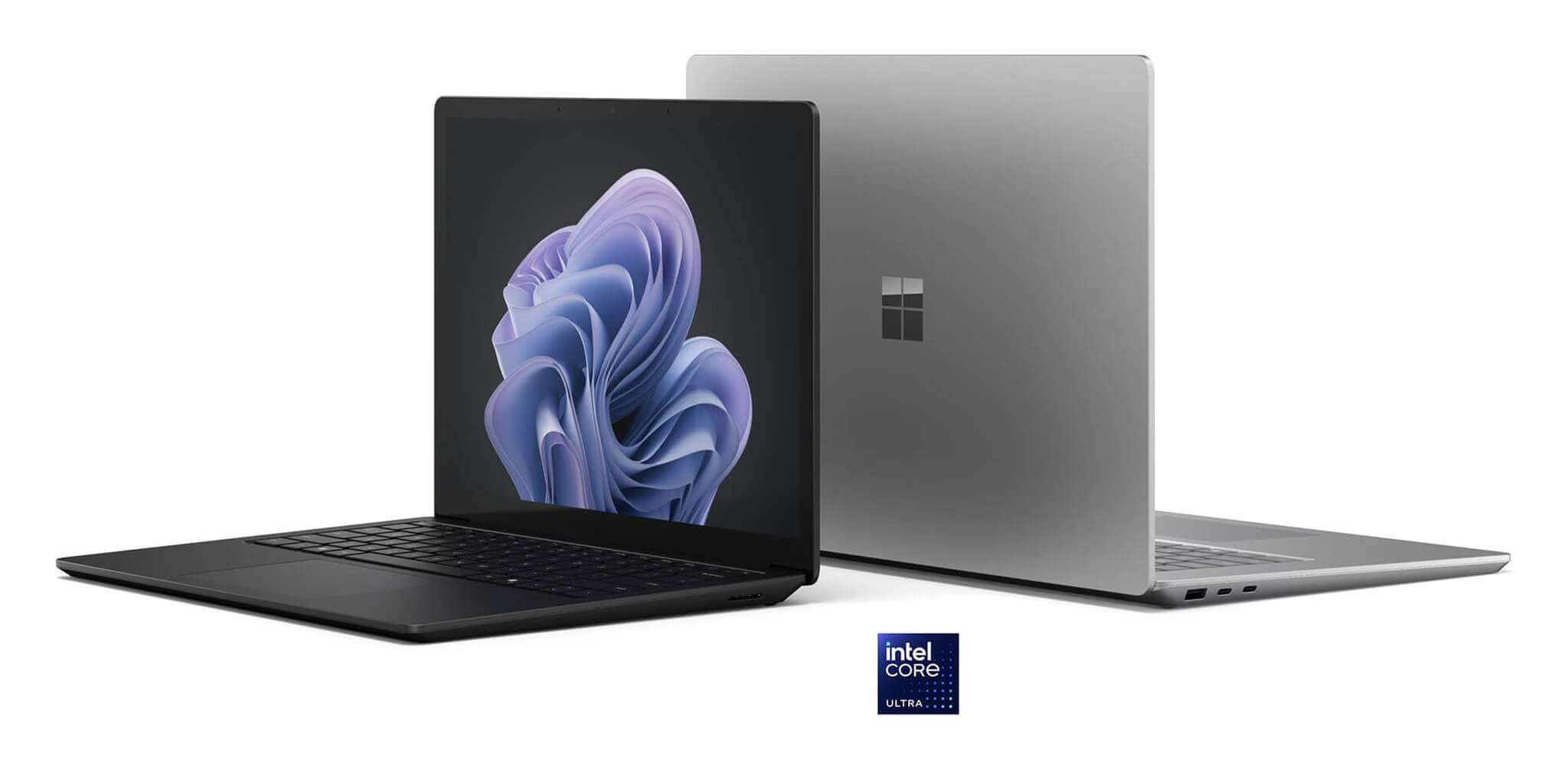 Ultrabook iGPU bên cạnh laptop RTX 4050 so sánh kích thước và trọng lượng