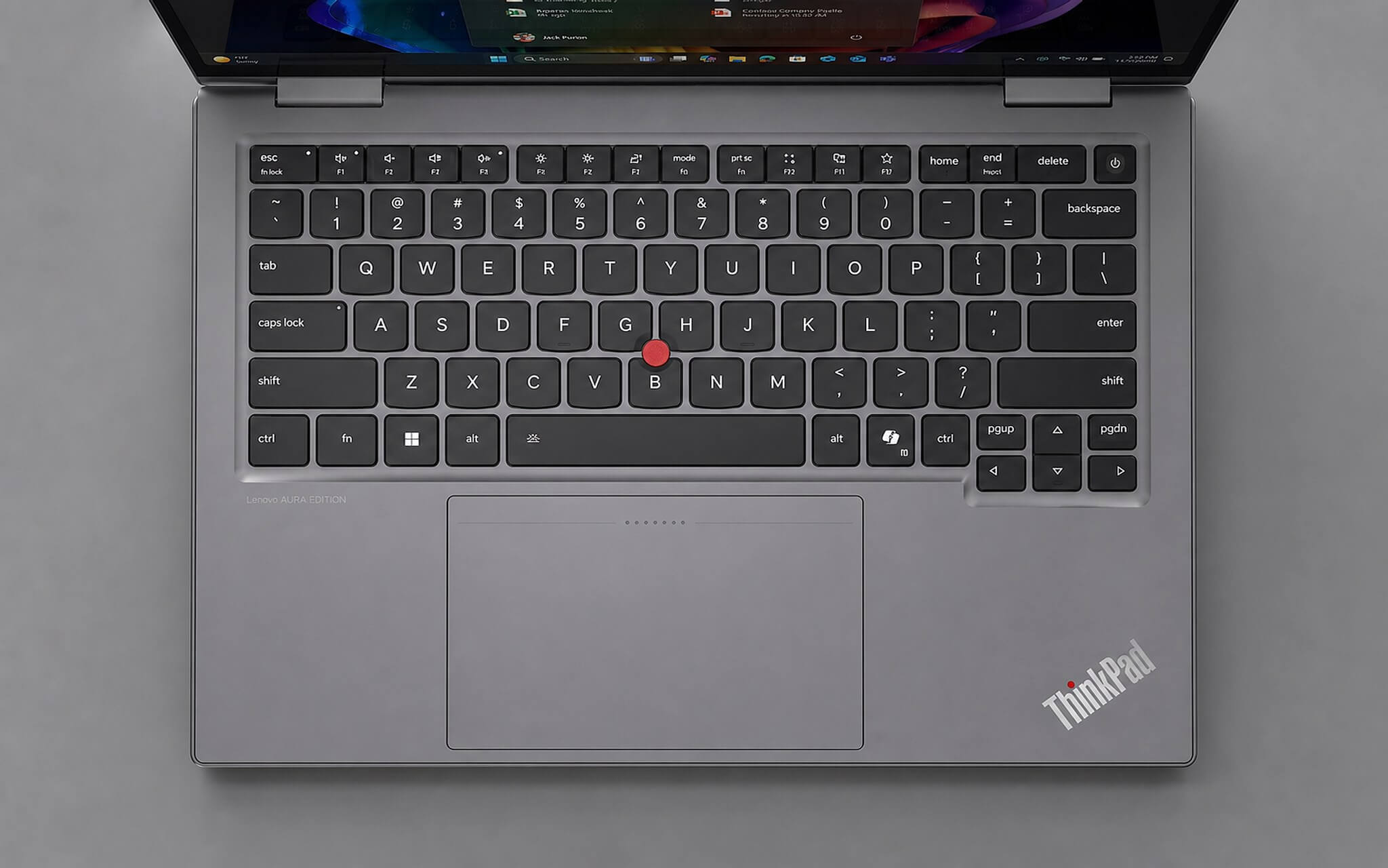 ThinkPad X1 2-in-1 Gen 11 Aura Edition (2026) - bàn phím và TrackPoint