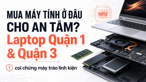 Mua laptop ở Quận 1, Quận 3: né 4 chiêu “móc túi” khách