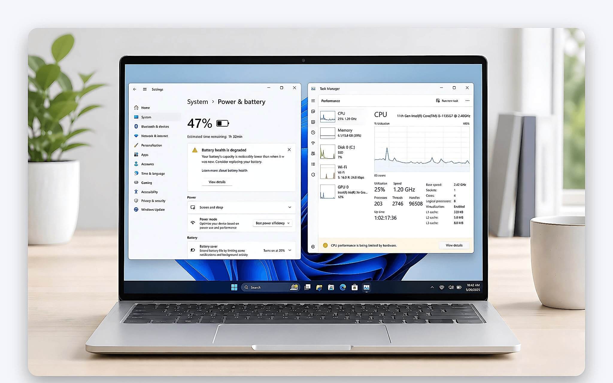 Chai pin laptop có nguy hiểm không và tác động đến hiệu năng Chai pin laptop có nguy hiểm không và tác động đến hiệu năng