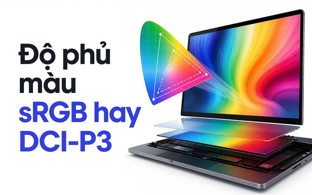 Độ phủ màu sRGB hay DCI-P3: Bí quyết chọn màn hình chuẩn