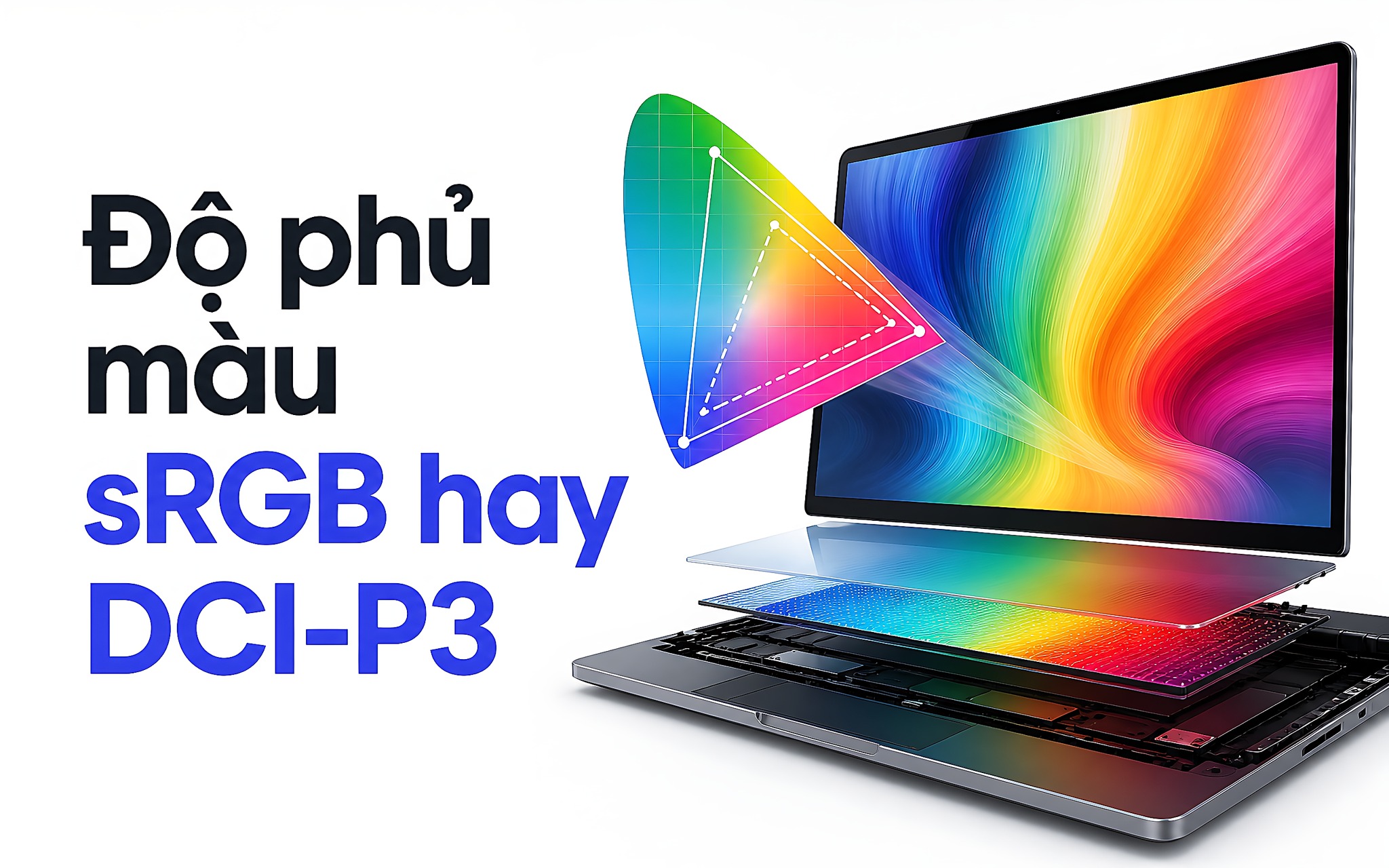 Độ phủ màu sRGB hay DCI-P3: Bí quyết chọn màn hình chuẩn
