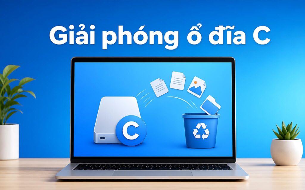 Giải phóng ổ đĩa C: Thao tác thực tế để dọn rác và giữ tệp hệ thống