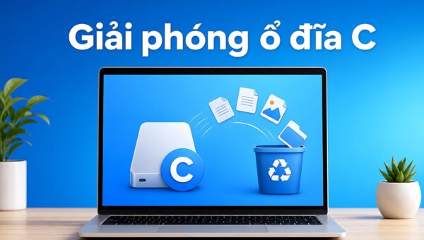 Giải phóng ổ đĩa C: Thao tác thực tế để dọn rác và giữ tệp hệ thống