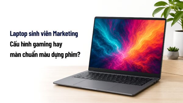 Laptop sinh viên Marketing: Cấu hình gaming đánh lừa nhu cầu dựng phim?