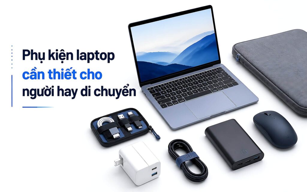 Vài phụ kiện laptop cần thiết cho người hay di chuyển