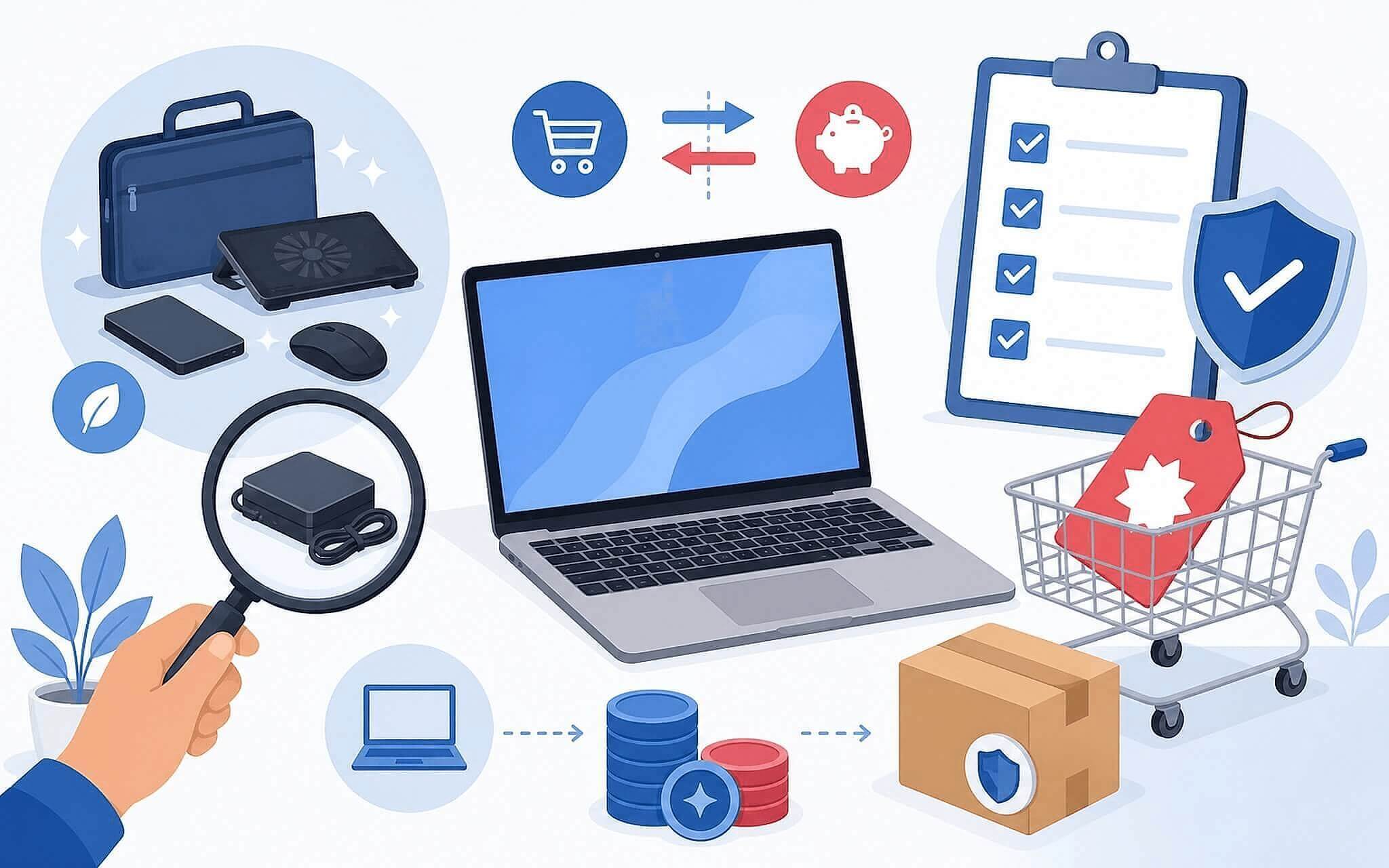 Có nên tìm mua phụ kiện laptop cũ để tiết kiệm chi phí tối đa Có nên tìm mua phụ kiện laptop cũ để tiết kiệm chi phí tối đa