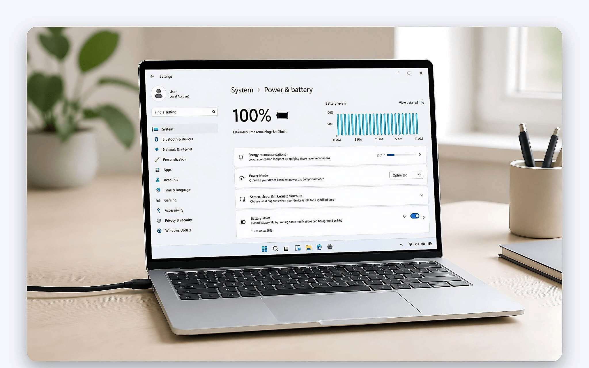 Trong lần đầu, pin laptop mới nên sạc bao lâu là phù hợp