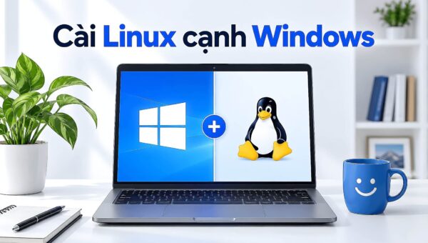 Cách cài Linux song song Windows trên laptop - Giữ dữ liệu an toàn