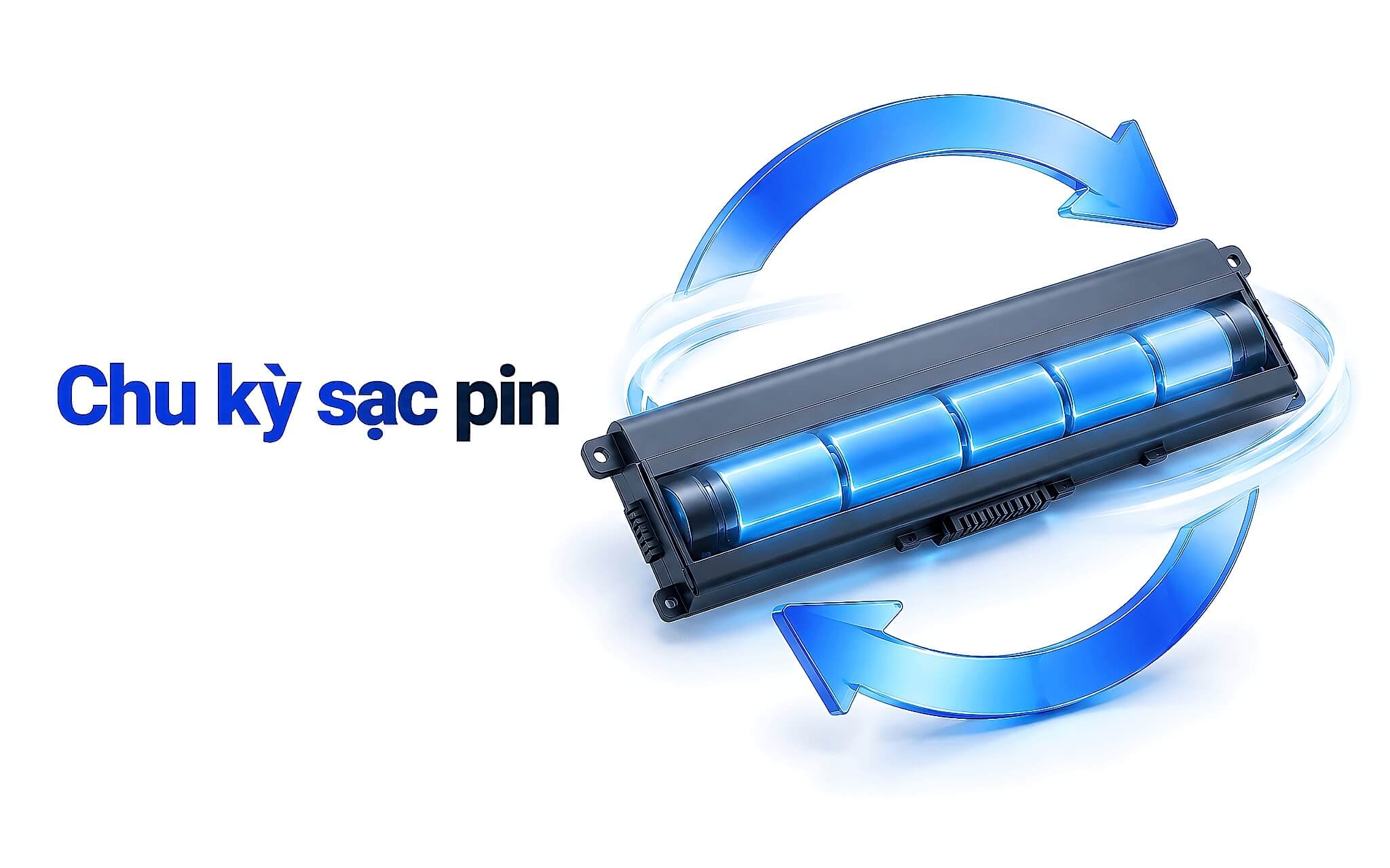 Chu kỳ sạc quyết định sức khỏe pin laptop bền hay mau chai