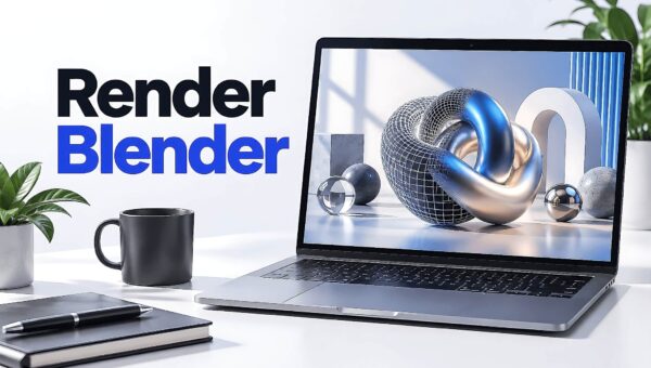 Render Blender trên laptop - Bật OptiX và Cycles để tận dụng card đồ họa