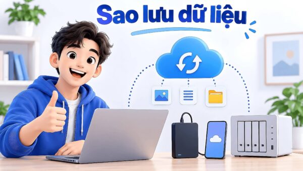 Sao lưu dữ liệu laptop đúng cách - File History, đám mây và ảnh hệ thống