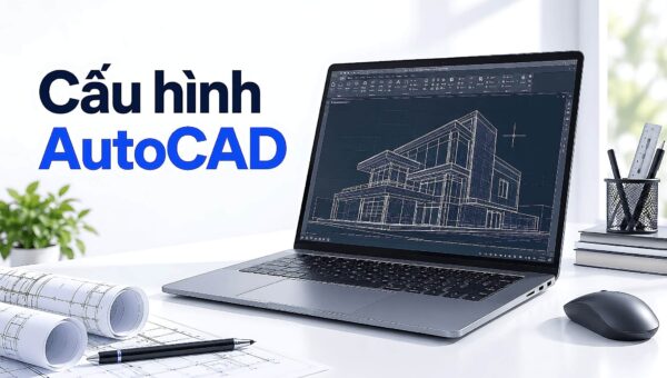 Vẽ AutoCAD mượt trên laptop - Lệnh GRAPHICSCONFIG và cách chọn RAM