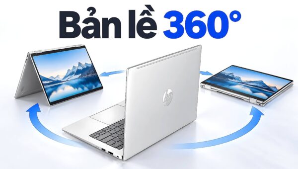 Bản lề laptop gập 360 độ - Trục ma sát, cáp màn hình và độ bền thực tế