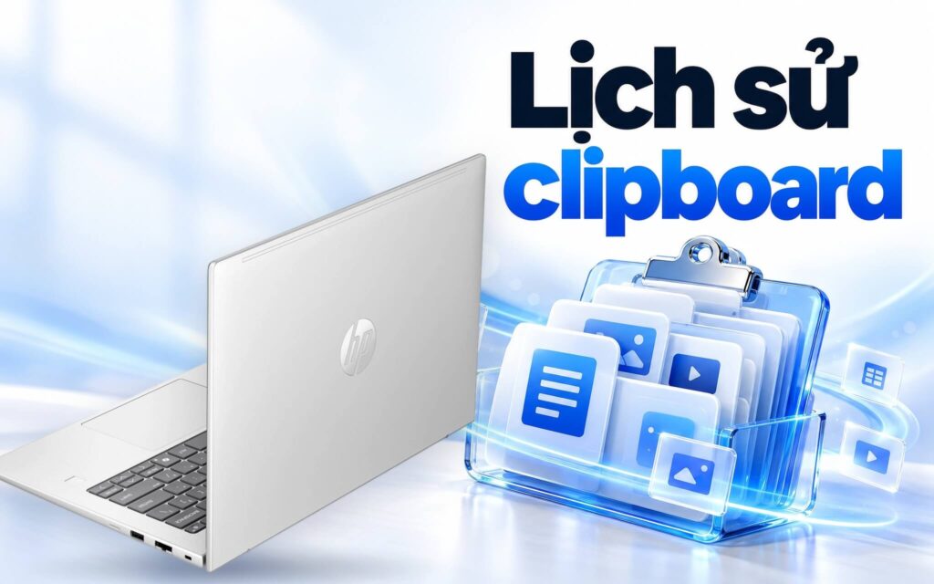 Lịch sử clipboard trên laptop Windows 11 - Win + V lưu gì và xoá thế nào