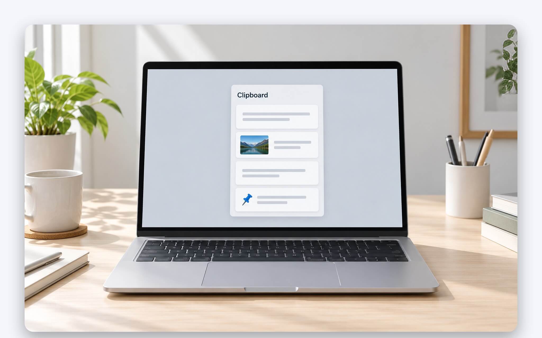 Lịch sử clipboard trên laptop Windows 11 giữ nhiều mục đã sao chép thay vì chỉ một mục